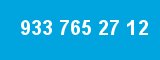 933 765 27 12 933 765 27 12